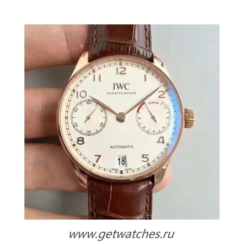 Perfect Replica IWC Portugieser IW500701 ZF V3 Rose Gold White Dial 52010