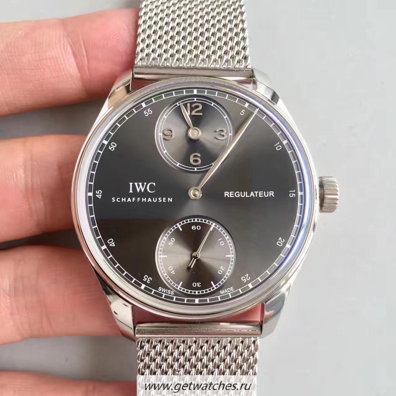 Shop IWC Portugieser Regulateur IW544401 YLF SS Anthracite Dial 98245