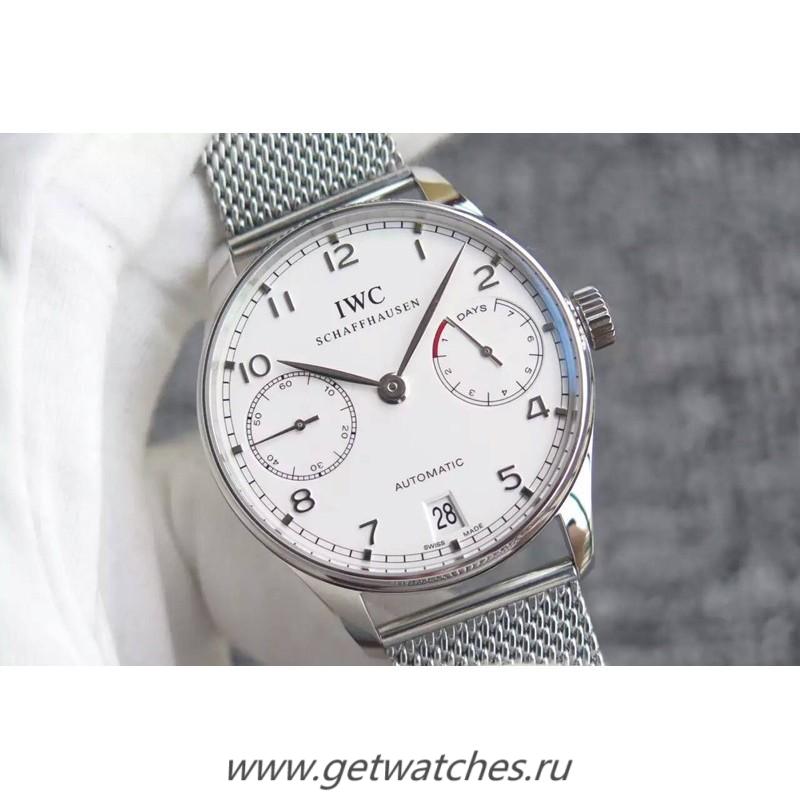Perfect Replica IWC Portuguese IW5007 YLF V3 SS White Dial 52010