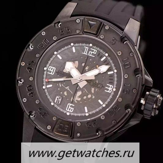 Shop Richard Mille RM028 PVD Black Dial 7751