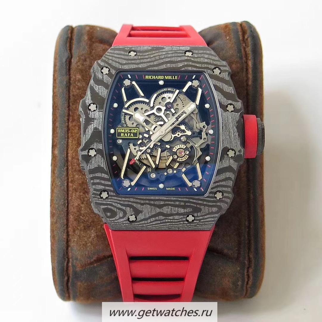 Fake Richard Mille RM35-02 Rafa ZF V3 NTPT Black Dial NH05A