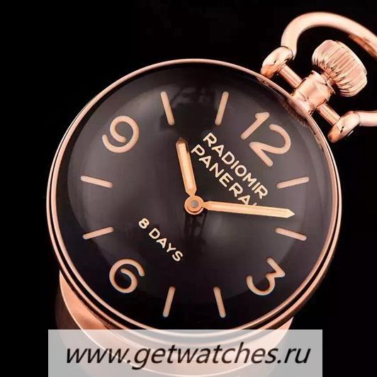 Fake Pa*e*a1 Radiomir Firenze PAM 604 SS Black Dial P3000