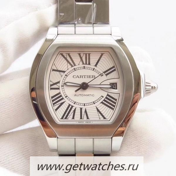 Replica Ca*t1er Roadster W6206017 CGF SS White Dial 2892