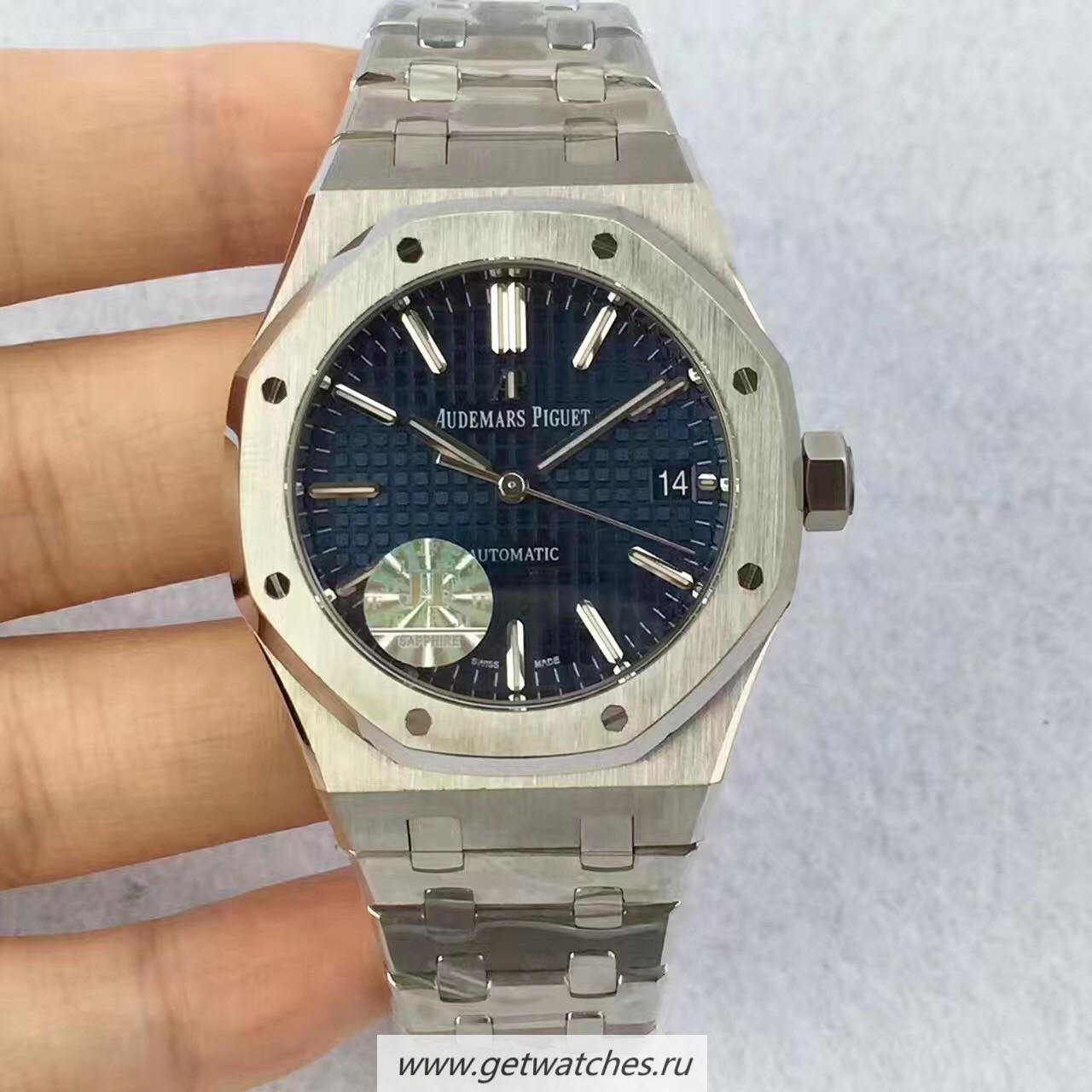 Best Price Audemars P1g*et Royal Oak 15450 JF SS Blue Dial 3120