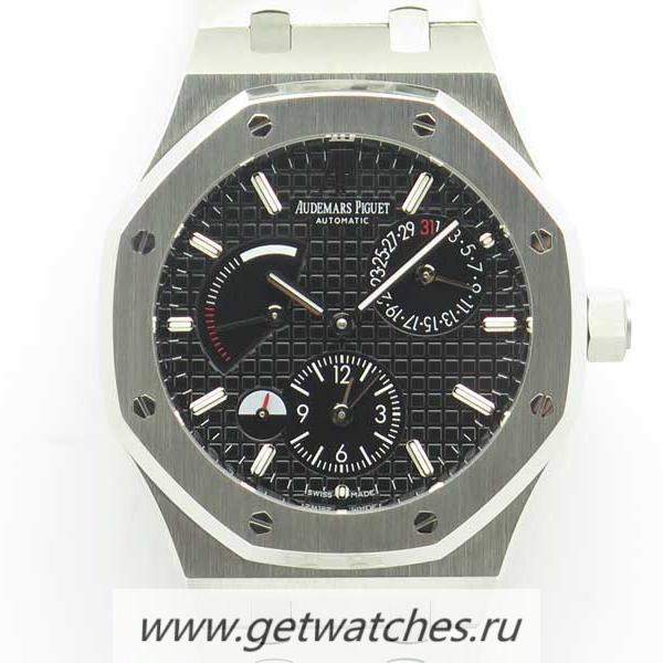 Shop Audemars P1g*et Royal Oak GMT 41mm 26120 TWAF SS Black Dial 2329