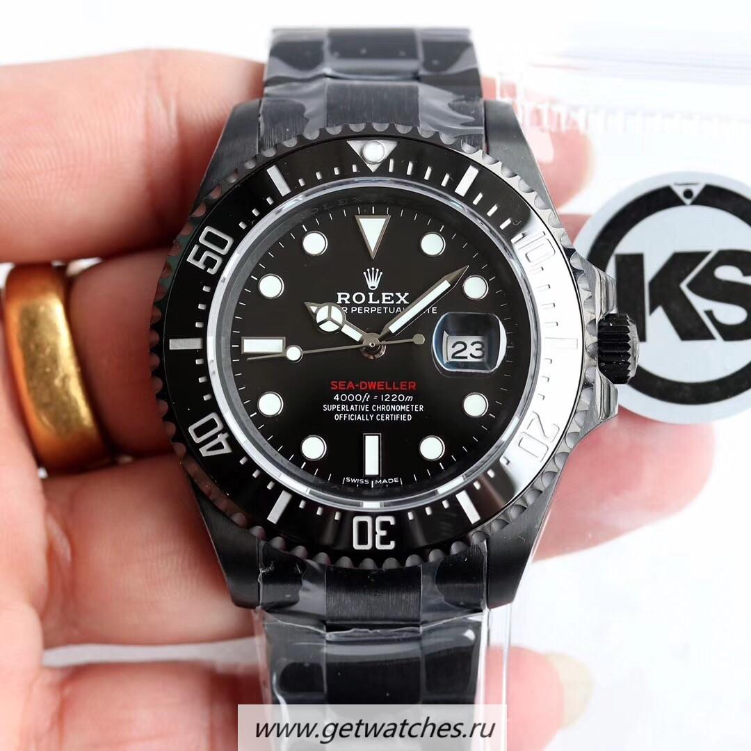 Replica R01ex Sea-Dweller 126600 KSF PVD Black Dial 2824