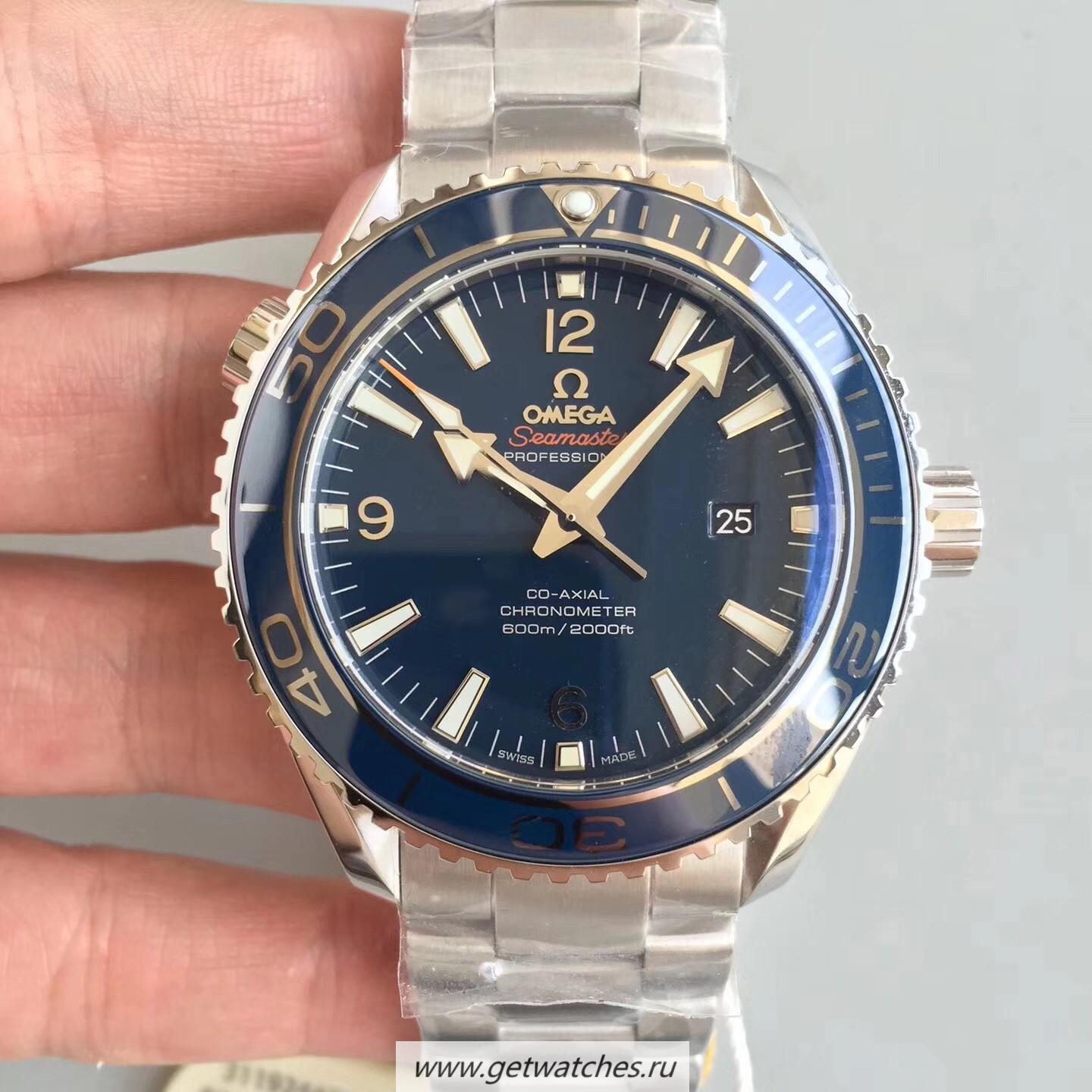 Replica 0me*ga De Ville Prestige Co-Axial 39.5mm 424.13.40.20.02.002 TWF SS Blue Dial 2824