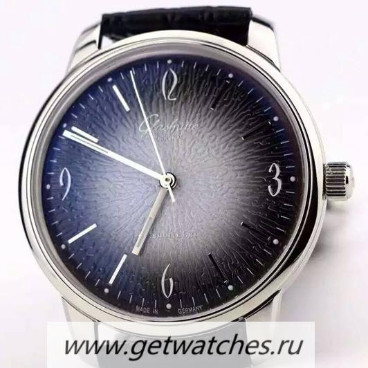 High Quality Glashutte Senator Sixties SS Gray Dial Caliber 39-52