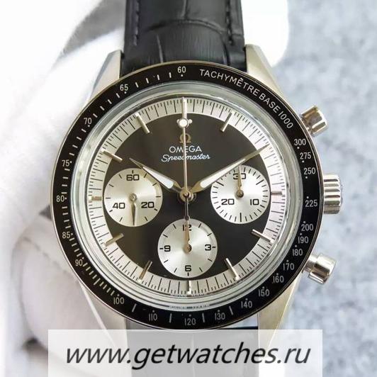 High Quality 0me*ga De Ville Prestige Co-Axial Power Reserve 424.13.40.21.02.001 ZF SS Silver Dial 2824