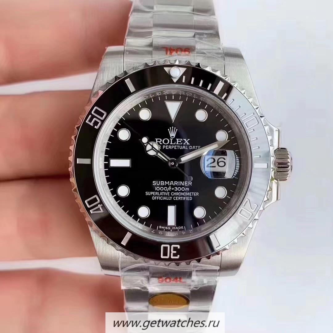 NEW Replica R01ex Submariner Date 116610 LN 2019 Noob Factory V10 SS 904L Black Dial 3135