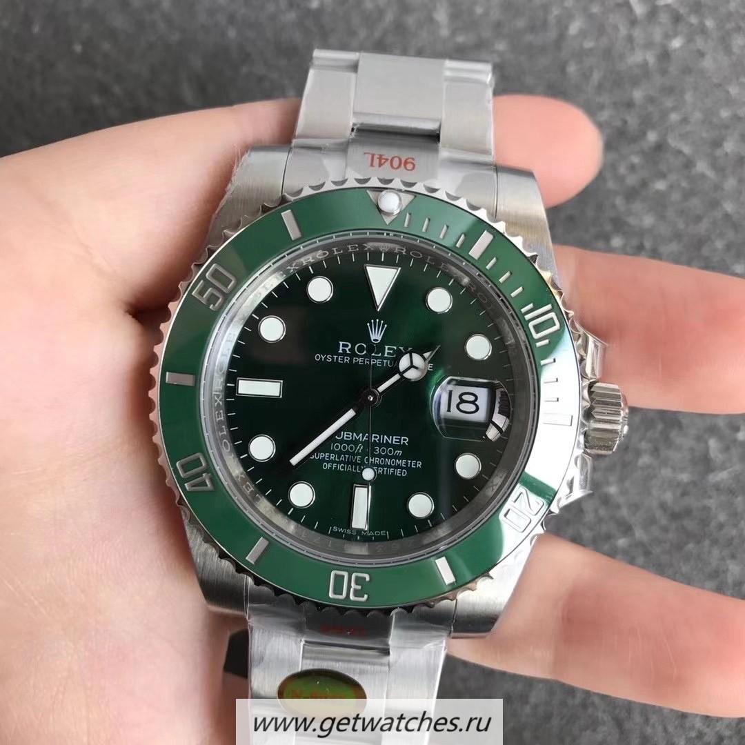Copy R01ex Submariner Date 116610 LV Noob Factory V12 2021 SS 904L Green Dial 2836