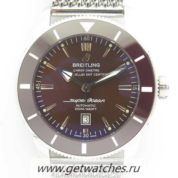 Copy Breitling S*perocean Heritage II 46mm AB202033/Q618/152A Noob Factory SS Chocolate Dial 2824
