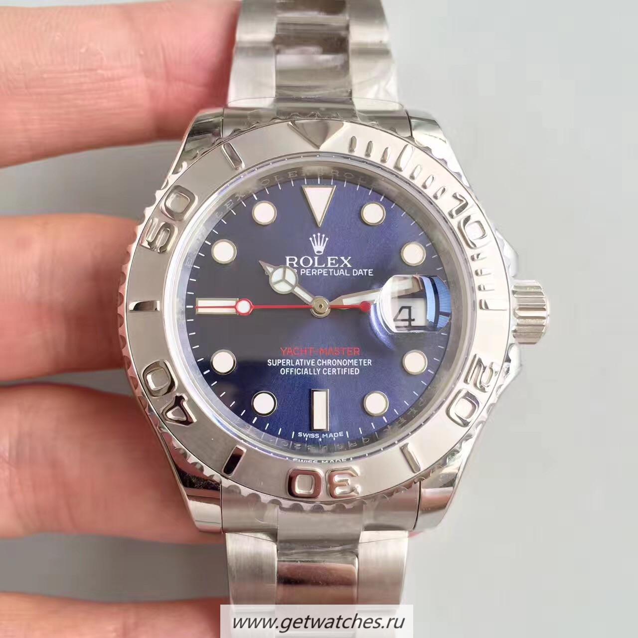 Best Price R01ex Yacht-Master 40 116622 EWF SS Blue Dial 3135