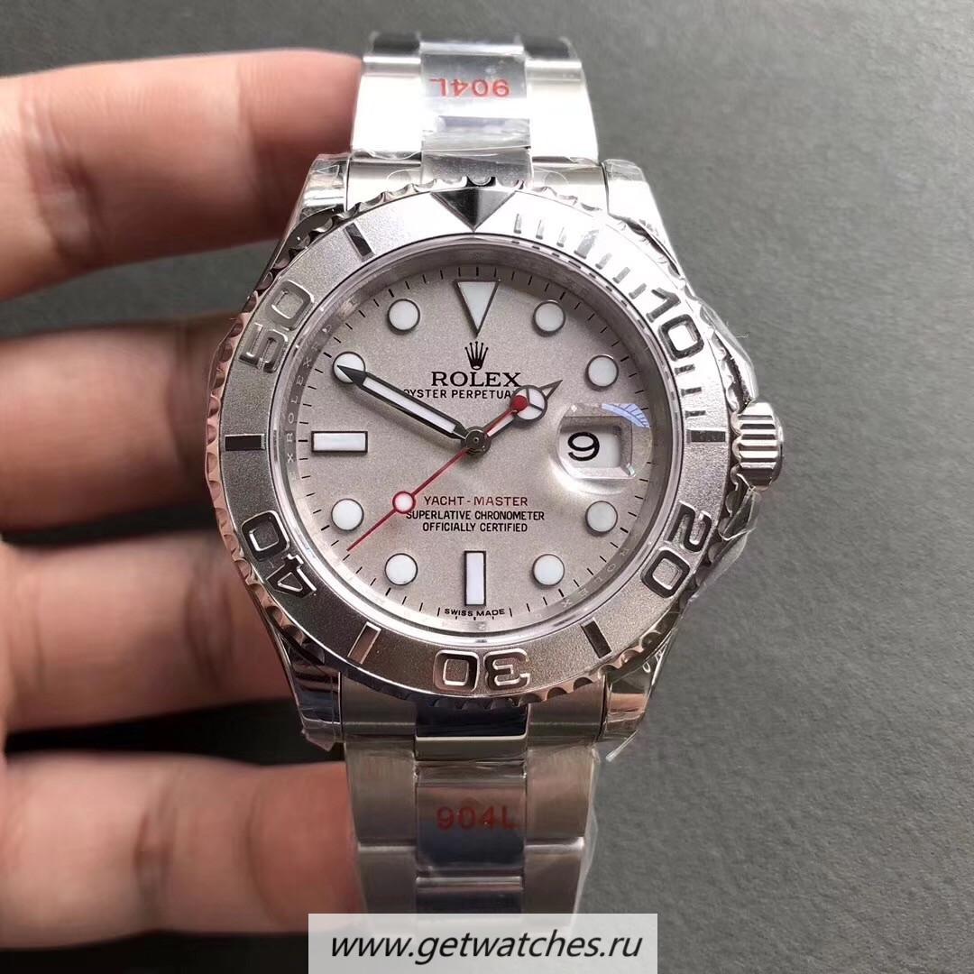 Fake R01ex Yacht-Master 40 116622 GMF SS 904L Grey Dial 3135
