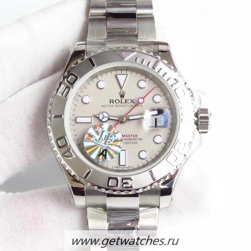 NEW Replica R01ex Yacht-Master 40 116622 JF SS Grey Dial 2836