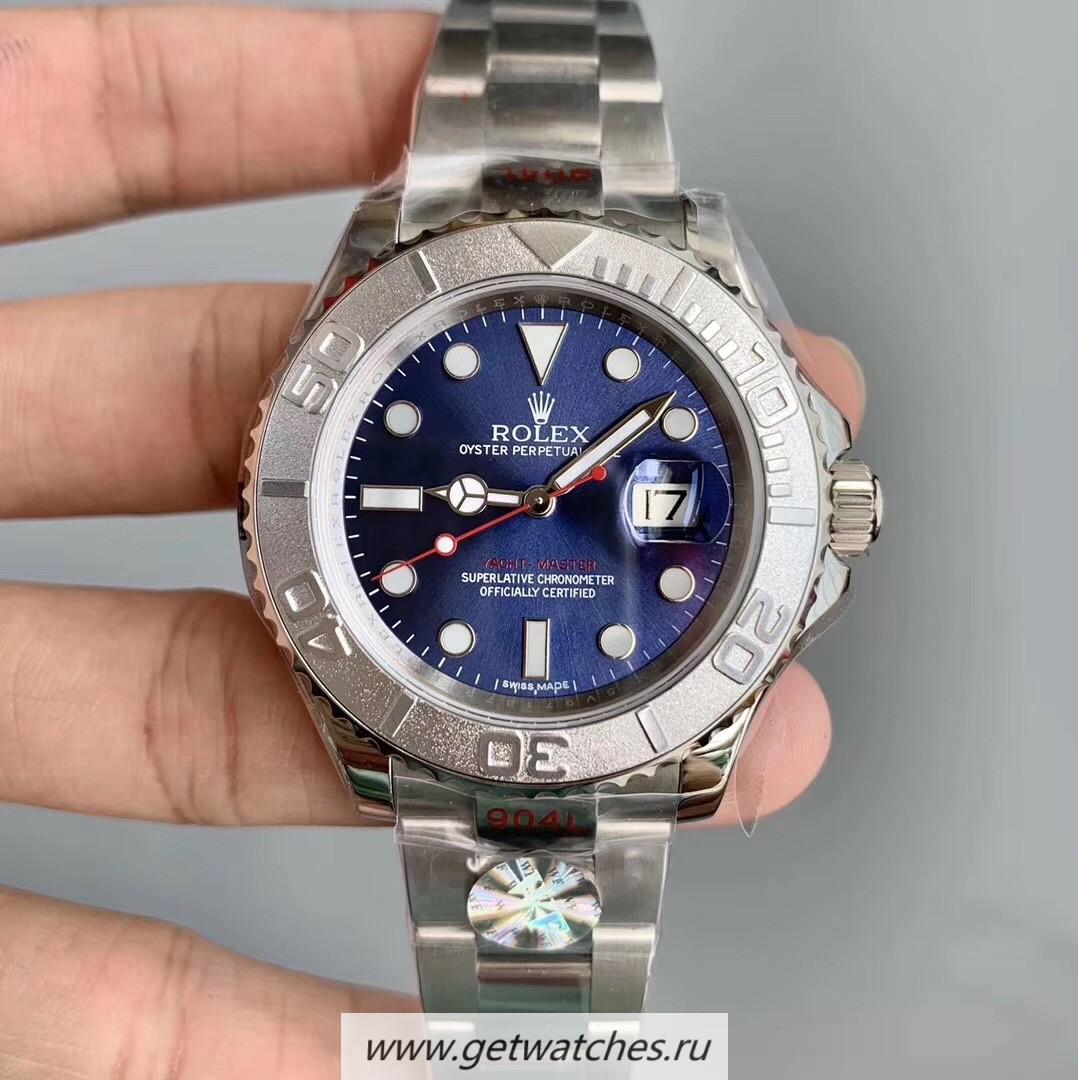 Copy R01ex Yacht-Master 40 116622 WF SS 904L Blue Dial 3135