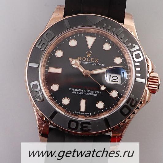 Best Price R01ex Yacht-Master 40 116655 D1F Rose Gold Black Dial 2836
