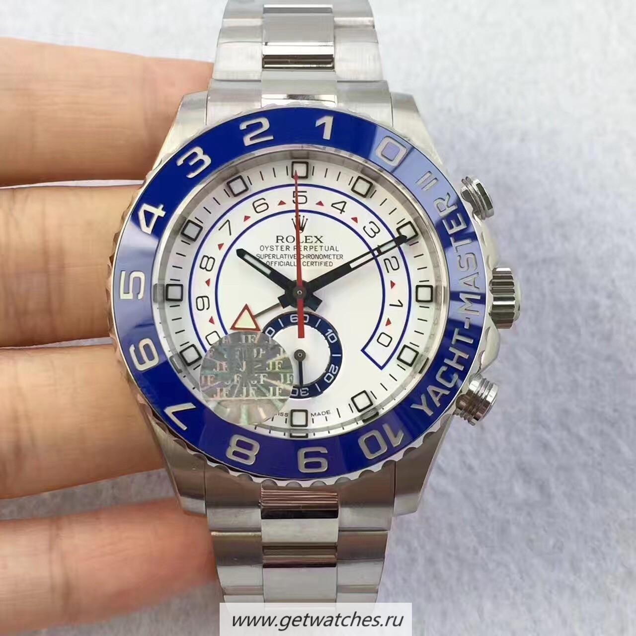 Best Price R01ex Yacht-Master II 116680 JF SS White Dial 7750